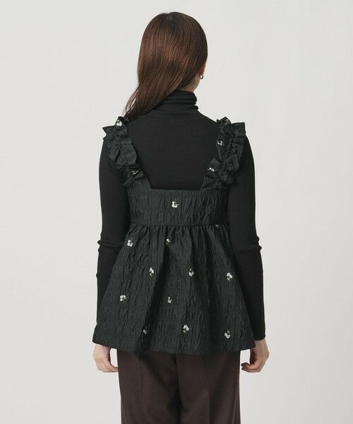 UNITED ARROWS / ユナイテッドアローズ キャミソール・チューブトップ | スクエア フラワー ジャガード キャミソール | 詳細7