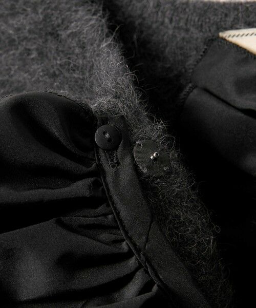 UNITED ARROWS / ユナイテッドアローズ ベスト | フォックスカシミヤ フリルコンビ ベスト | 詳細11