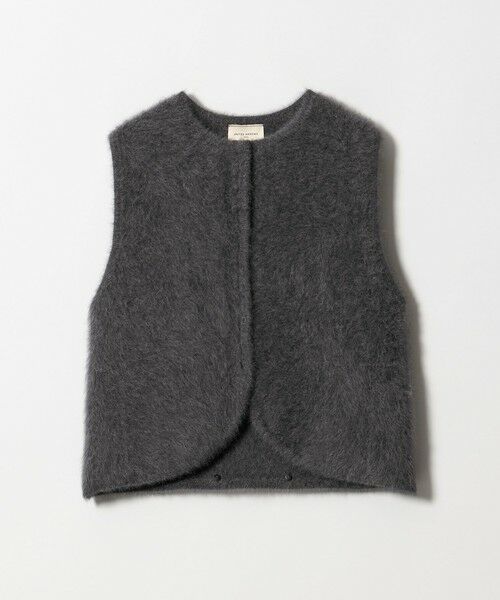 UNITED ARROWS / ユナイテッドアローズ ベスト | フォックスカシミヤ フリルコンビ ベスト | 詳細14