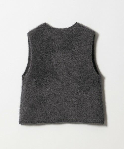 UNITED ARROWS / ユナイテッドアローズ ベスト | フォックスカシミヤ フリルコンビ ベスト | 詳細15