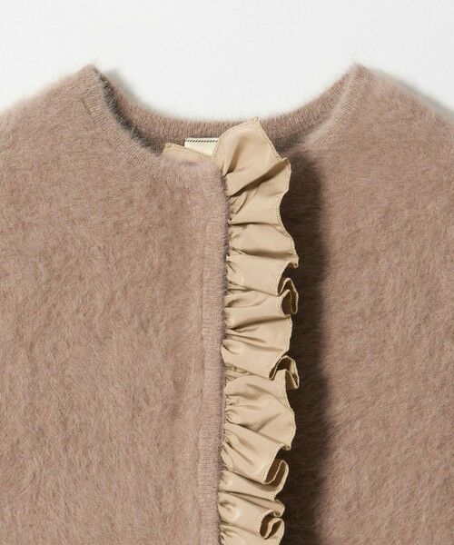 UNITED ARROWS / ユナイテッドアローズ ベスト | フォックスカシミヤ フリルコンビ ベスト | 詳細23