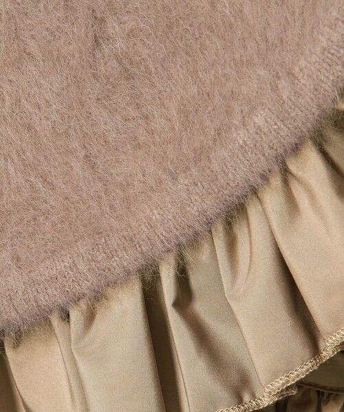 UNITED ARROWS / ユナイテッドアローズ ベスト | フォックスカシミヤ フリルコンビ ベスト | 詳細24