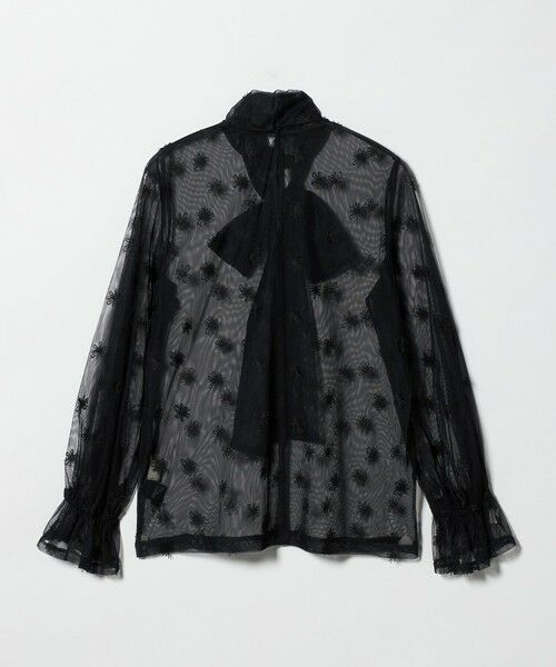 UNITED ARROWS / ユナイテッドアローズ シャツ・ブラウス | チュールフラワー ボウタイブラウス ‐ウォッシャブル‐ | 詳細14