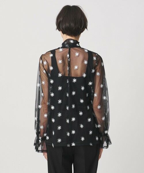 UNITED ARROWS / ユナイテッドアローズ シャツ・ブラウス | チュールフラワー ボウタイブラウス ‐ウォッシャブル‐ | 詳細22