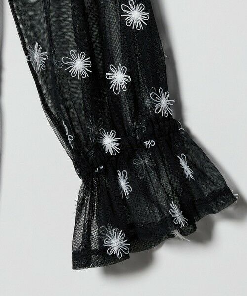 UNITED ARROWS / ユナイテッドアローズ シャツ・ブラウス | チュールフラワー ボウタイブラウス ‐ウォッシャブル‐ | 詳細26