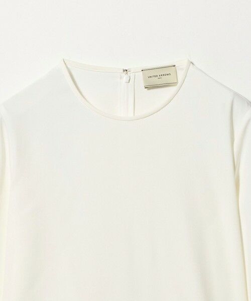 UNITED ARROWS / ユナイテッドアローズ シャツ・ブラウス | バックサテン レースコンビ ブラウス ‐ウォッシャブル‐ | 詳細8