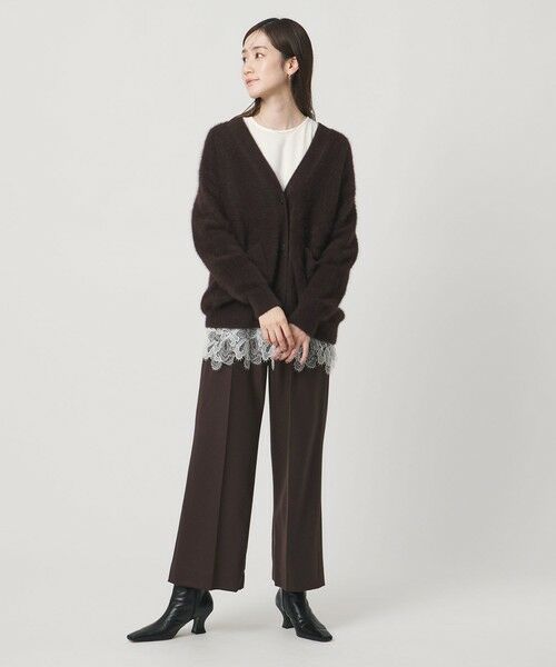 UNITED ARROWS / ユナイテッドアローズ シャツ・ブラウス | バックサテン レースコンビ ブラウス ‐ウォッシャブル‐ | 詳細4