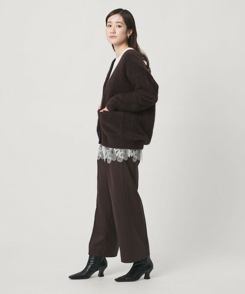 UNITED ARROWS / ユナイテッドアローズ シャツ・ブラウス | バックサテン レースコンビ ブラウス ‐ウォッシャブル‐ | 詳細5