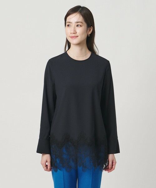 UNITED ARROWS / ユナイテッドアローズ シャツ・ブラウス | バックサテン レースコンビ ブラウス ‐ウォッシャブル‐ | 詳細20