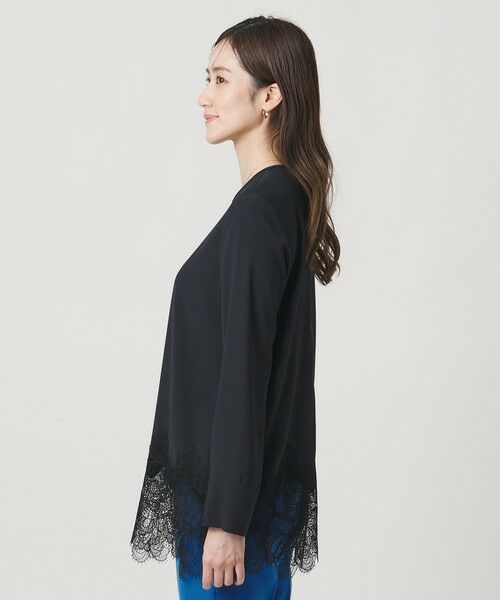 UNITED ARROWS / ユナイテッドアローズ シャツ・ブラウス | バックサテン レースコンビ ブラウス ‐ウォッシャブル‐ | 詳細21