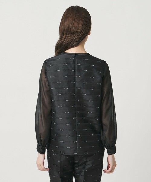 UNITED ARROWS / ユナイテッドアローズ シャツ・ブラウス | リボン カットジャガード ブラウス | 詳細5