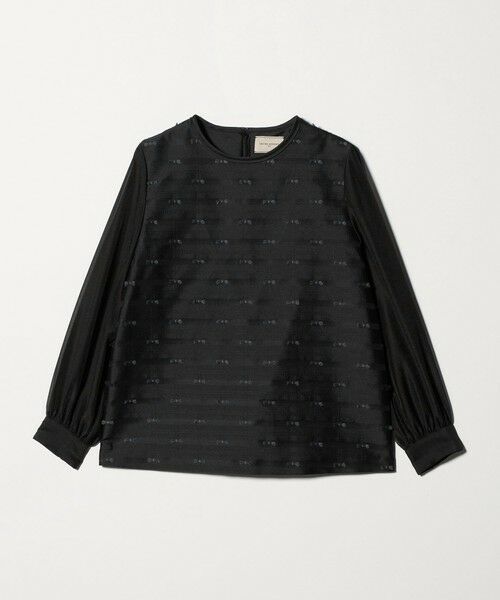 UNITED ARROWS / ユナイテッドアローズ シャツ・ブラウス | リボン カットジャガード ブラウス | 詳細6
