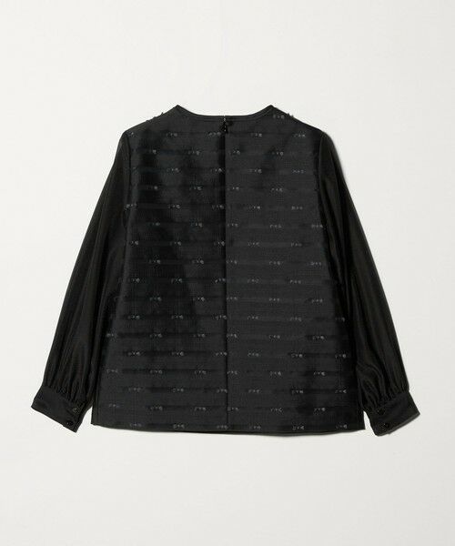 UNITED ARROWS / ユナイテッドアローズ シャツ・ブラウス | リボン カットジャガード ブラウス | 詳細7
