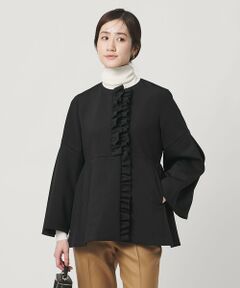 UNITED ARROWS / ユナイテッドアローズ ダッフルコート | LIGHT SPONGY フリル コート