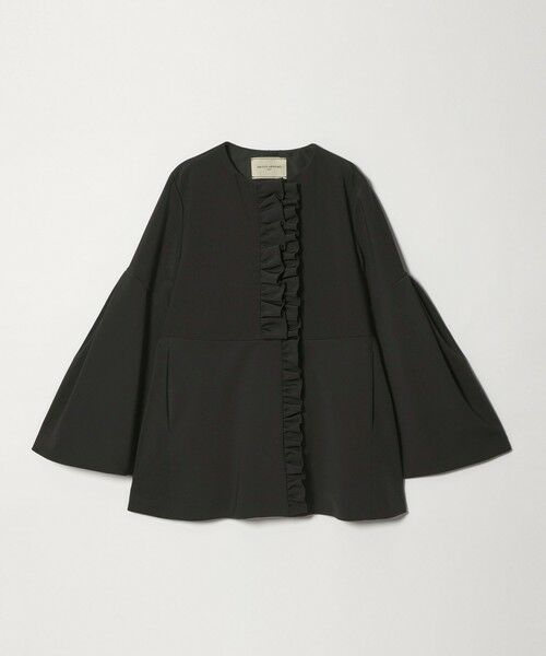 UNITED ARROWS / ユナイテッドアローズ ダッフルコート | LIGHT SPONGY フリル コート | 詳細4