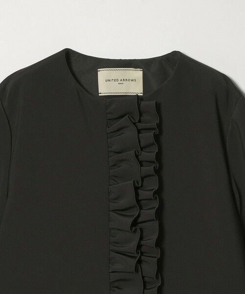 UNITED ARROWS / ユナイテッドアローズ ダッフルコート | LIGHT SPONGY フリル コート | 詳細5