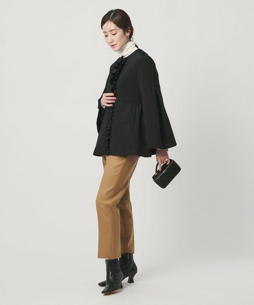 UNITED ARROWS / ユナイテッドアローズ ダッフルコート | LIGHT SPONGY フリル コート | 詳細2