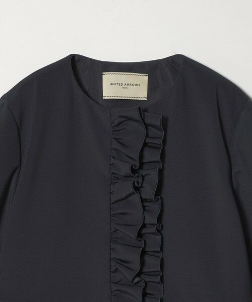 UNITED ARROWS / ユナイテッドアローズ ダッフルコート | LIGHT SPONGY フリル コート | 詳細17