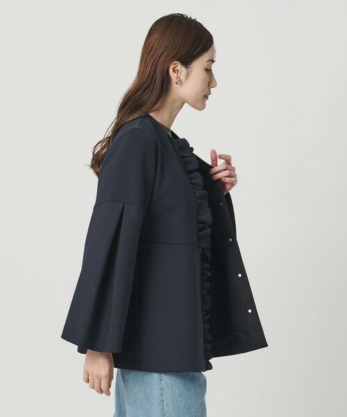 UNITED ARROWS / ユナイテッドアローズ ダッフルコート | LIGHT SPONGY フリル コート | 詳細9