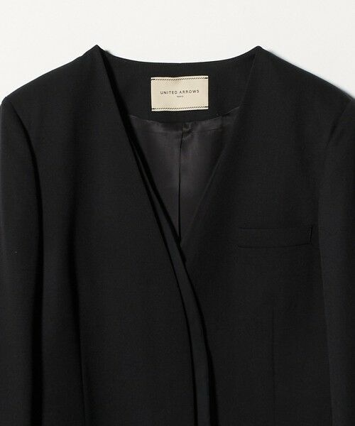 UNITED ARROWS / ユナイテッドアローズ ノーカラージャケット | オーガンジー コンビ ジャケット | 詳細19