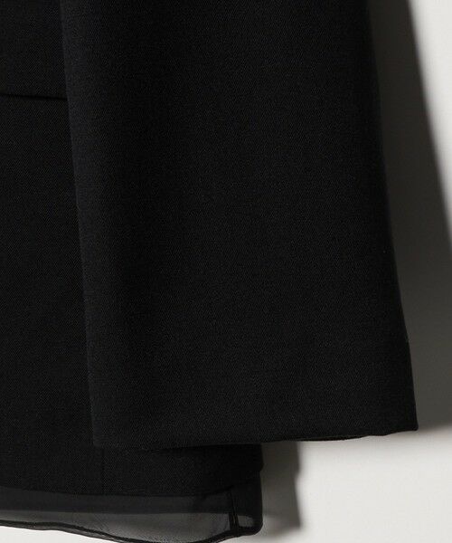 UNITED ARROWS / ユナイテッドアローズ ノーカラージャケット | オーガンジー コンビ ジャケット | 詳細20