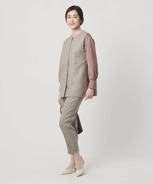 UNITED ARROWS / ユナイテッドアローズ ベスト | MOKU ３カラー ツイードライク ベスト | 詳細5