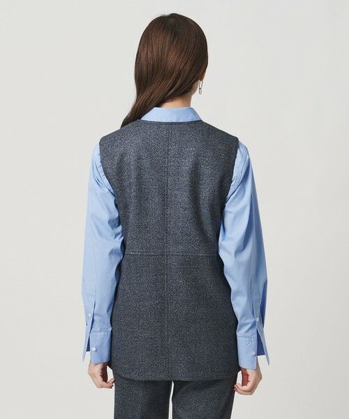 UNITED ARROWS / ユナイテッドアローズ ベスト | MOKU ３カラー ツイードライク ベスト | 詳細21