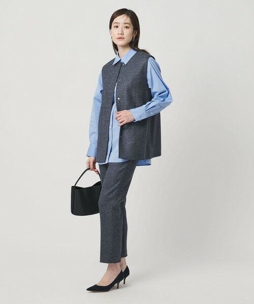 UNITED ARROWS / ユナイテッドアローズ ベスト | MOKU ３カラー ツイードライク ベスト | 詳細17