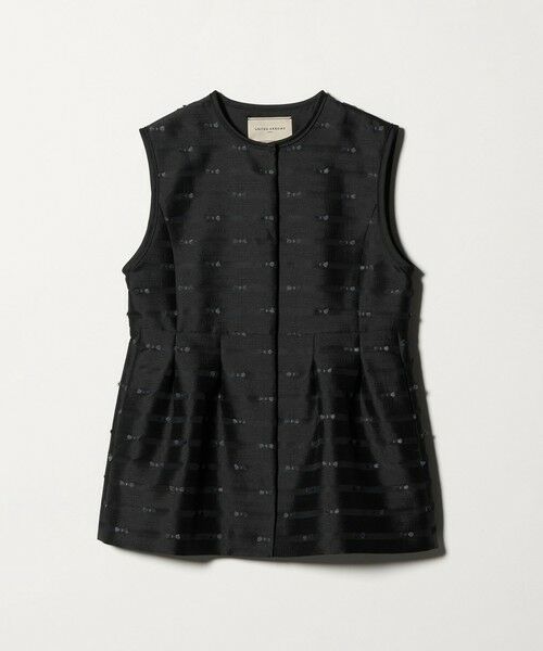 UNITED ARROWS / ユナイテッドアローズ ベスト | リボン カットジャガード ベスト | 詳細6
