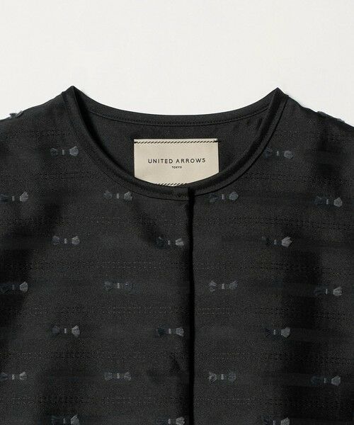 UNITED ARROWS / ユナイテッドアローズ ベスト | リボン カットジャガード ベスト | 詳細8