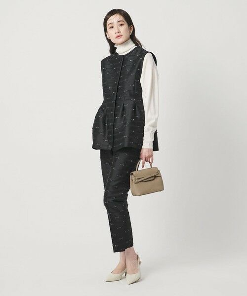 UNITED ARROWS / ユナイテッドアローズ ベスト | リボン カットジャガード ベスト | 詳細2