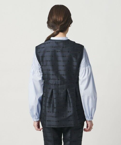 UNITED ARROWS / ユナイテッドアローズ ベスト | リボン カットジャガード ベスト | 詳細16
