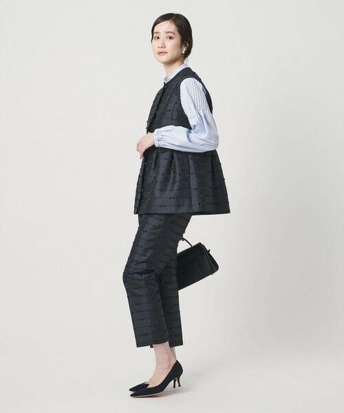 UNITED ARROWS / ユナイテッドアローズ ベスト | リボン カットジャガード ベスト | 詳細13