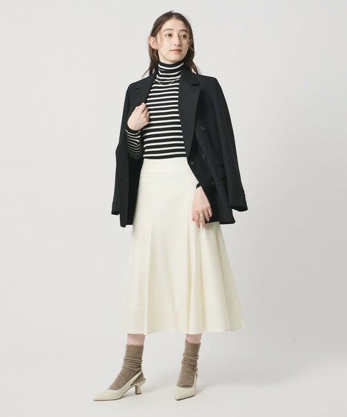 UNITED ARROWS / ユナイテッドアローズ ミニ・ひざ丈スカート | バランサーキュラー フレア スカート | 詳細1