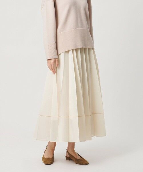 UNITED ARROWS / ユナイテッドアローズ ロング・マキシ丈スカート | オーガンジー プリーツスカート | 詳細2