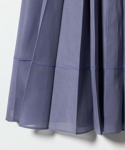UNITED ARROWS / ユナイテッドアローズ ロング・マキシ丈スカート | オーガンジー プリーツスカート | 詳細27