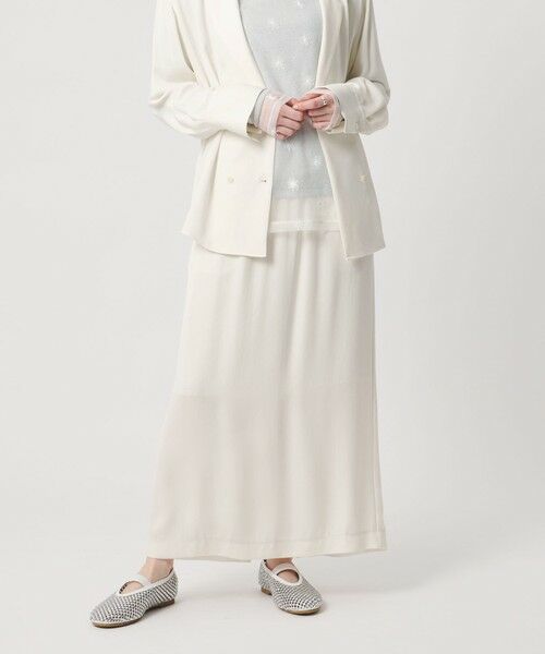 UNITED ARROWS / ユナイテッドアローズ ミニ・ひざ丈スカート | ドロスト イージー タイトスカート | 詳細3