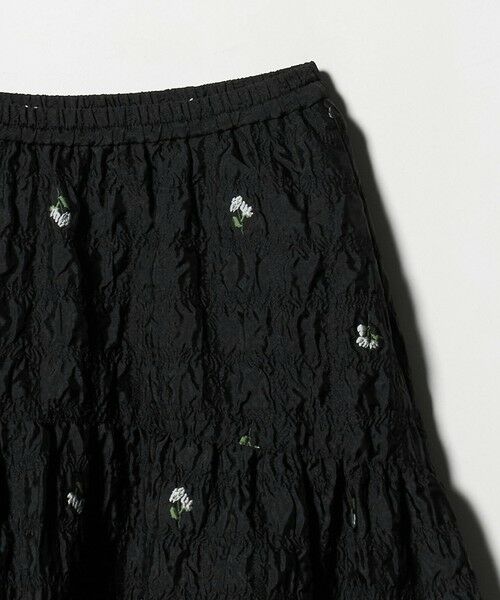 UNITED ARROWS / ユナイテッドアローズ ミニ・ひざ丈スカート | スクエア フラワー ジャガード スカート | 詳細10