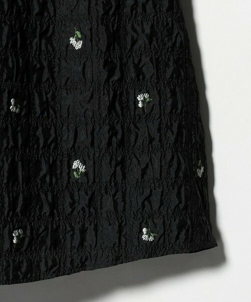 UNITED ARROWS / ユナイテッドアローズ ミニ・ひざ丈スカート | スクエア フラワー ジャガード スカート | 詳細12