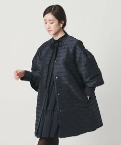 UNITED ARROWS / ユナイテッドアローズ ノーカラージャケット | リボン カットジャガード コート