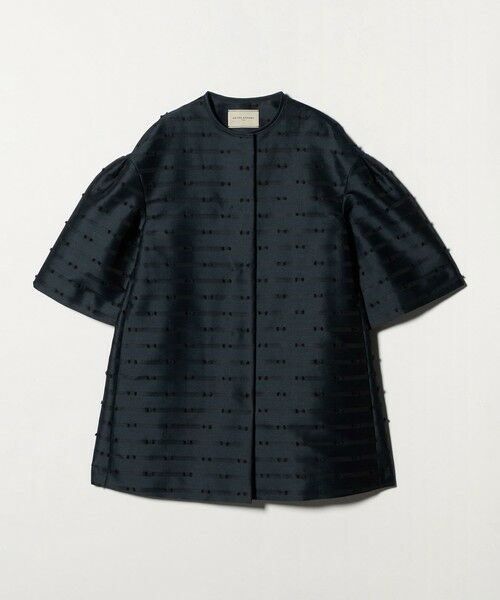 UNITED ARROWS / ユナイテッドアローズ ノーカラージャケット | リボン カットジャガード コート | 詳細17