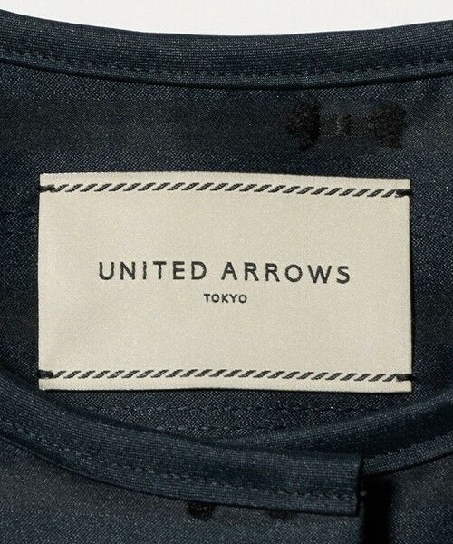 UNITED ARROWS / ユナイテッドアローズ ノーカラージャケット | リボン カットジャガード コート | 詳細24
