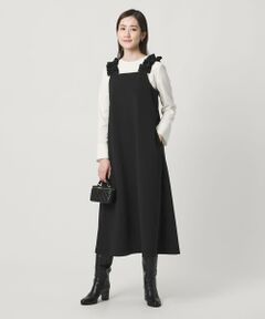 UNITED ARROWS / ユナイテッドアローズ ロング・マキシ丈ワンピース | LIGHT PONGY フリル ワンピース