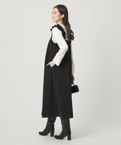 UNITED ARROWS / ユナイテッドアローズ ロング・マキシ丈ワンピース | LIGHT PONGY フリル ワンピース | 詳細1