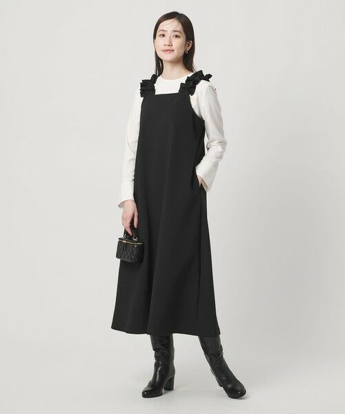 UNITED ARROWS / ユナイテッドアローズ ロング・マキシ丈ワンピース | LIGHT PONGY フリル ワンピース | 詳細3