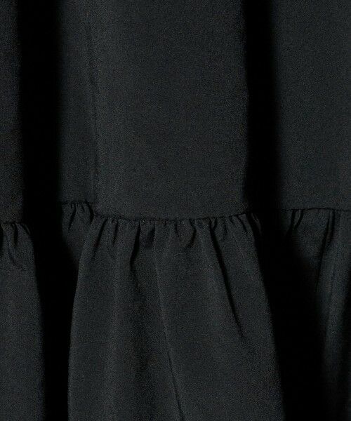 UNITED ARROWS / ユナイテッドアローズ ロング・マキシ丈ワンピース | タフタ ギャザー ティアードワンピース ‐ウォッシャブル‐ | 詳細7