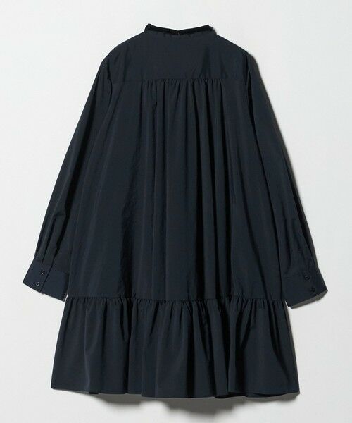 UNITED ARROWS / ユナイテッドアローズ ロング・マキシ丈ワンピース | タフタ ギャザー ティアードワンピース ‐ウォッシャブル‐ | 詳細16