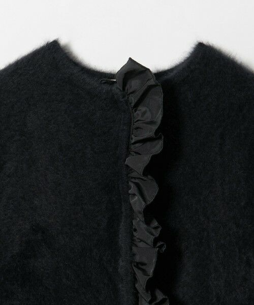 UNITED ARROWS / ユナイテッドアローズ カーディガン・ボレロ | フォックスカシミヤ フリルコンビ カーディガン | 詳細7