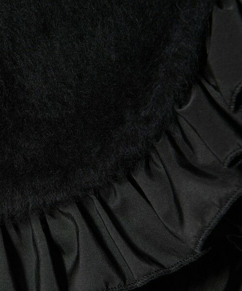 UNITED ARROWS / ユナイテッドアローズ カーディガン・ボレロ | フォックスカシミヤ フリルコンビ カーディガン | 詳細8