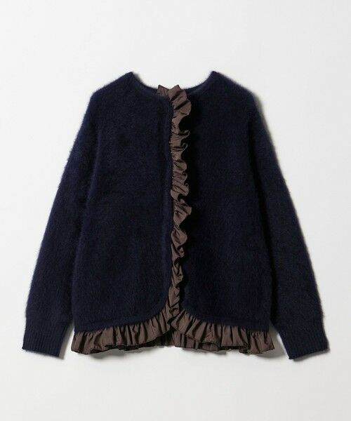 UNITED ARROWS / ユナイテッドアローズ カーディガン・ボレロ | フォックスカシミヤ フリルコンビ カーディガン | 詳細20